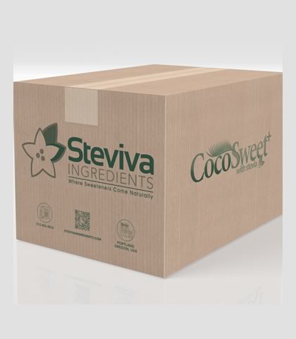 CocoSweet+, Coconut Palm Sugar with Stevia, Steviva (25kg) - Click Image to Close